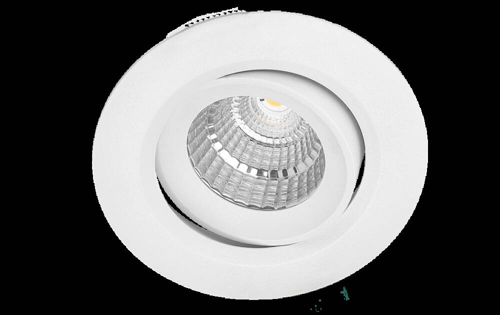 Ipas Comet 6,5w downlight Hvit